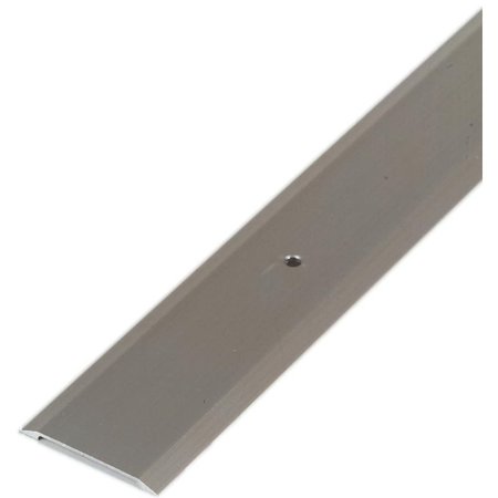 M-D Saddle Threshold, 36 in L, 134 in W, Aluminum, Satin Nickel 49010